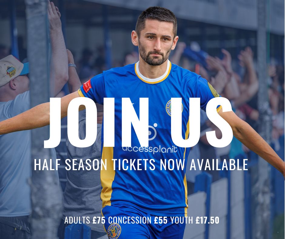 We've had some unforgettable moments so far this season. 𝐉𝐨𝐢𝐧 𝐮𝐬 for the rest.

Half Season tickets are now available to buy 🎫

🔟 games included - starting from Boxing Day
💷 Save money against the Matchday price
🎁 Perfect Christmas present