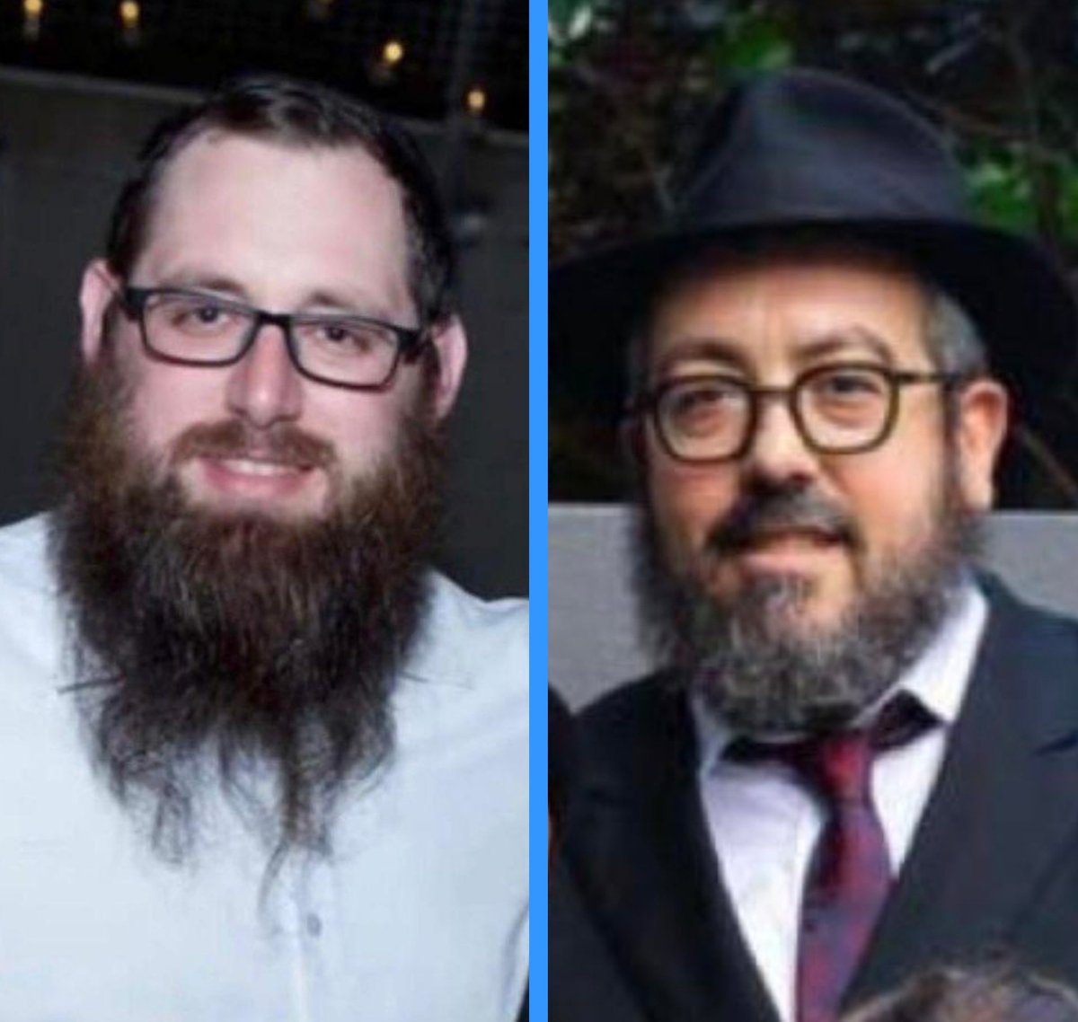 הערב, בחנוכייה של מעלה, דולקים 2 נרות חדשים
נרות של שליחות, של מסירות, של אהבה:

הרב אלי שלאנגר הי"ד
והרב יעקב הלוי לויטין הי"ד
שליחי חב"ד, שנרצחו באירוע חנוכה בסידני
יצאו להפיץ אור, ונהפכו לאור נצחי.
האור שלהם לא כבה.
הוא מאיר בנו, מחייב אותנו, ומזכיר:
את החושך מגרשים עם עוד אור