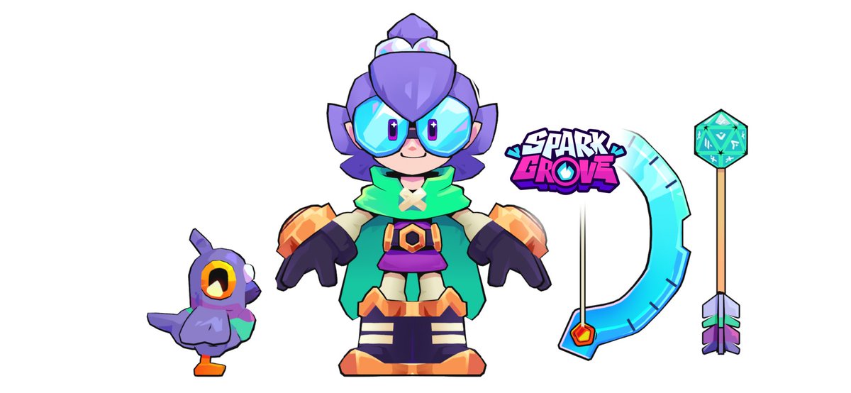3D that look JUST like 2D illustrations?! 😱🔥 CHALLENGE CRUSHED!

Check out the models me and <a href="/mrbavee/">Bave</a> realized for #SPARKGROVE Pre-Alpha – fresh from yesterday's Spark Time reveal! 🚀

Which one’s your fav?👀

#SparkGrove #SparkTime #PreAlpha #IndieGame #Gamedev #3DArt