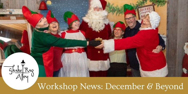 ShakeRagAlleyMP's tweet image. Shake Rag Alley Workshop News:  December and Beyond! - mailchi.mp/shakeragalley/…