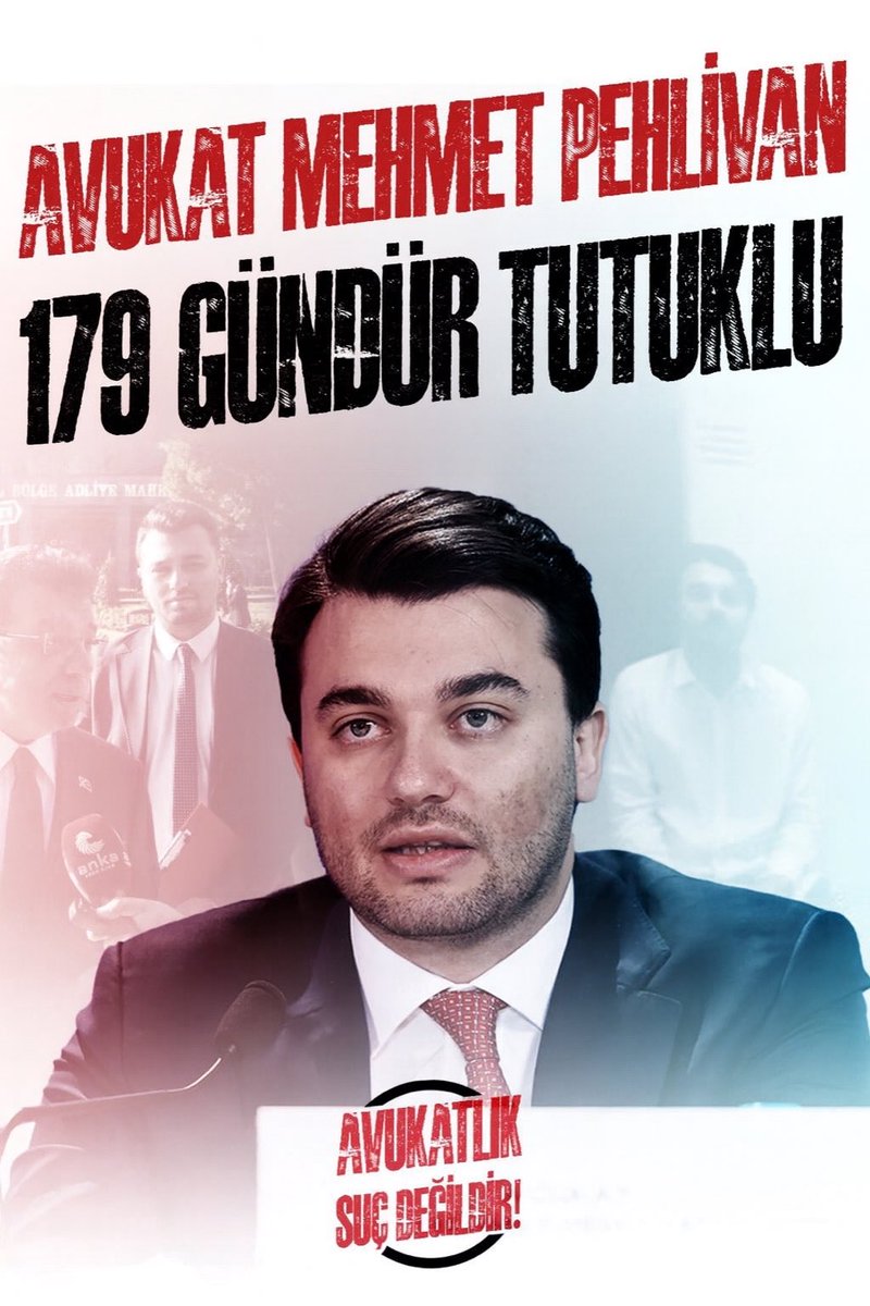 Avukat Mehmet Pehlivan’ı Antalya yolunda, yurt dışına kaçarken yakalamadınız. Telefon sinyali kaybolmuş, izini yitirmiş biri değildi.

Kendi iradesiyle gidip ifade verdi.

Mesleğini icra ettiği için tutukladınız. Savunma yaptığı için cezaevine gönderdiniz.

Bugün Avukat Mehmet