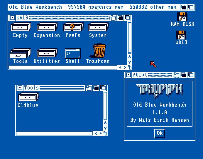 Commodore_lives's tweet image. Old Blue Workbench v1.1.0 - buff.ly/jD7Wcdl #commodore #amiga