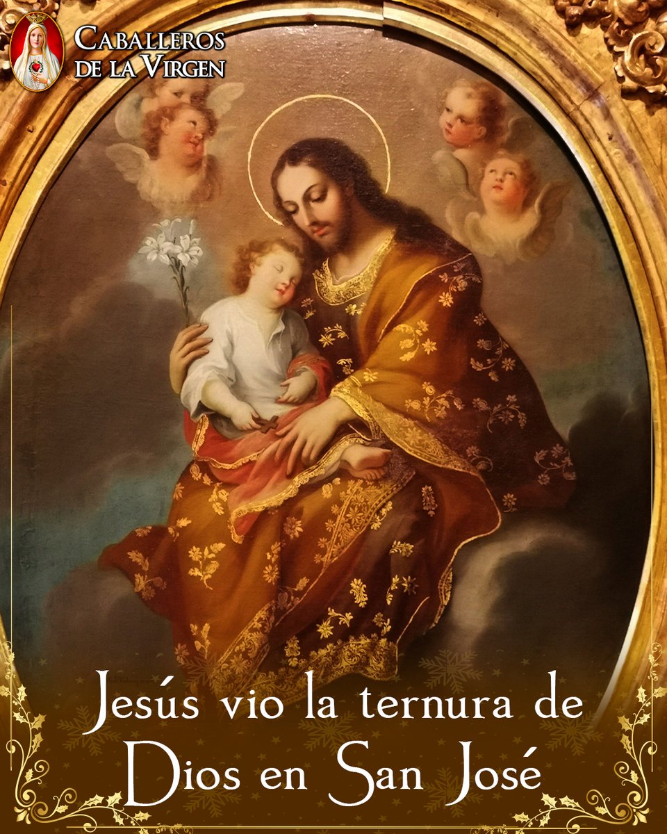 Cab_Virgen's tweet image. Jesús reconoció en San José la ternura misma de Dios: un amor silencioso, protector y fiel. En él aprendemos que servir, cuidar y obedecer es también una forma profunda de amar.