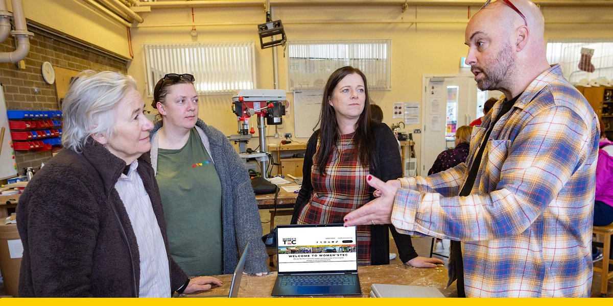 womenstec's tweet photo. We are absolutely delighted and incredibly grateful to Community Finance Ireland for the generous donation of ten newly refurbished PCs, amazing new tools to support women across Northern Ireland. ๐ป #CommunityFinance #ThankYou #NorthernIreland #WOMENSTEC #NotJustForBoys https://t.co/baLhVWC9PG
