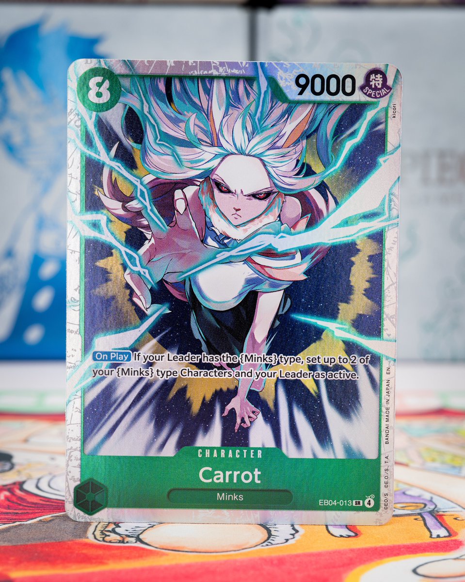 ピースレアカード ギュリ Official in person photos of the base rarity and Alternate Art