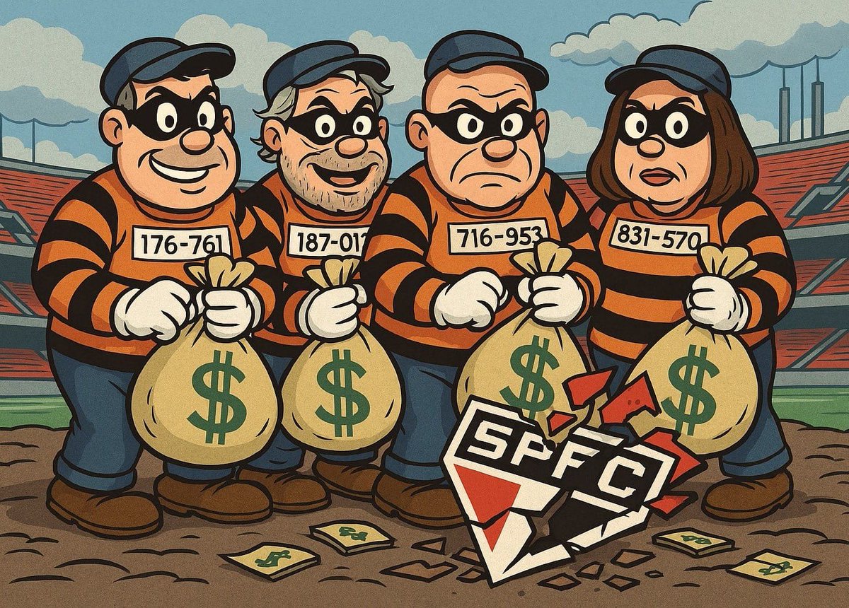 Se gritar pela LADRÃO não fica um meu irmão .
#SPFC #ForaCasares