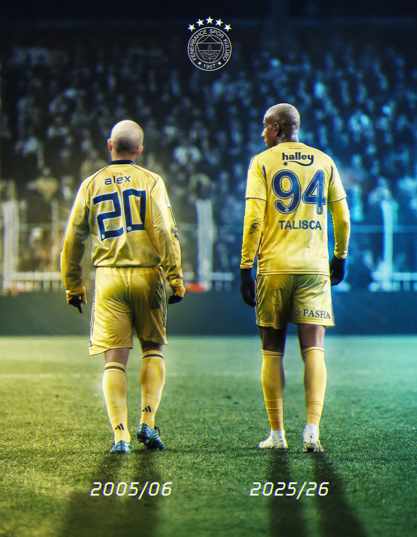 Gecenin son Talisca Onurlandırma postu 👇🏻