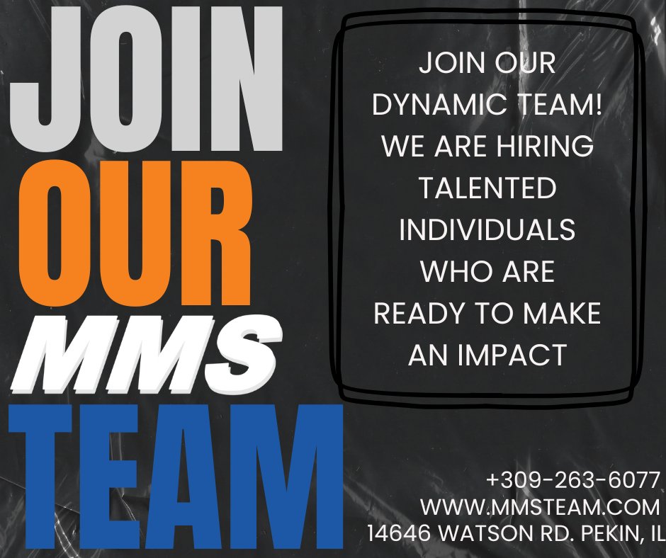 MMS- Manufacturing Maintenance Solutions (@mms_maintenance) / Posts / X