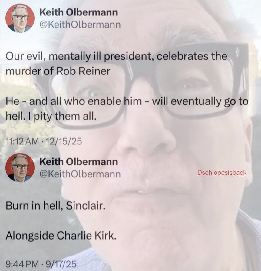 Keith Olbermann should be institutionalized.