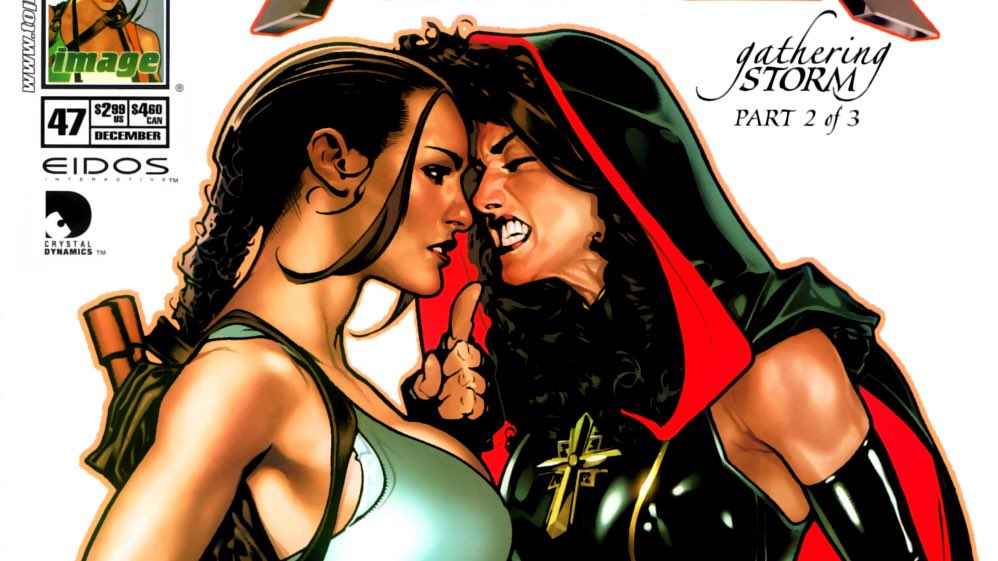 Lezzy4Lara's tweet photo. Every time you complain about Lara Croft being a lesbian, they will add one more woman for her to have crazy sexual tension with https://t.co/4VrPYNiPFl
