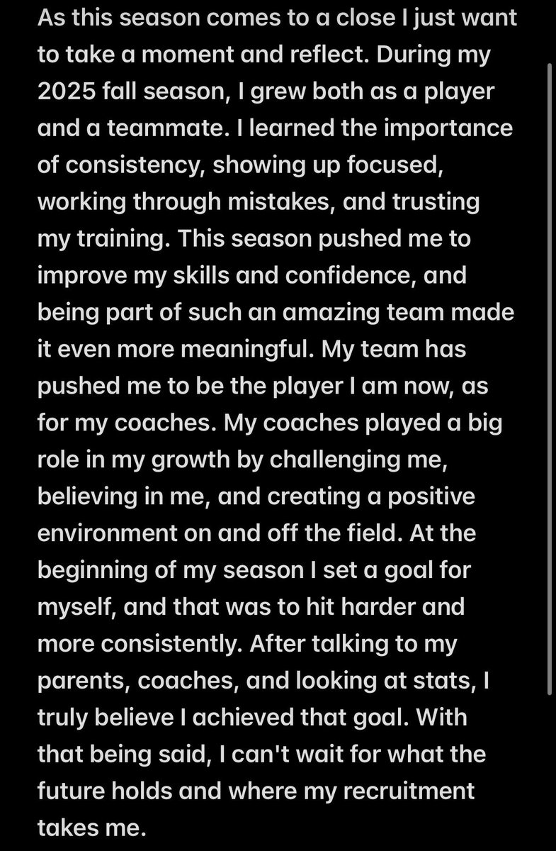 MYount2027's tweet photo. Quick post on the 2025 Fall season! 

Listed below are stats, clips, and a few pictures ⬇️

@HollarShena @LRSoftball @Softball_CoachB @cokersball @mrscoachobrien @makaylab_22 @WingateSoftball @UVAWiseSB @LMC_Softball @coach_vallee @crazefastpitch @FC_LaRousa https://t.co/7vhpNFNCfv