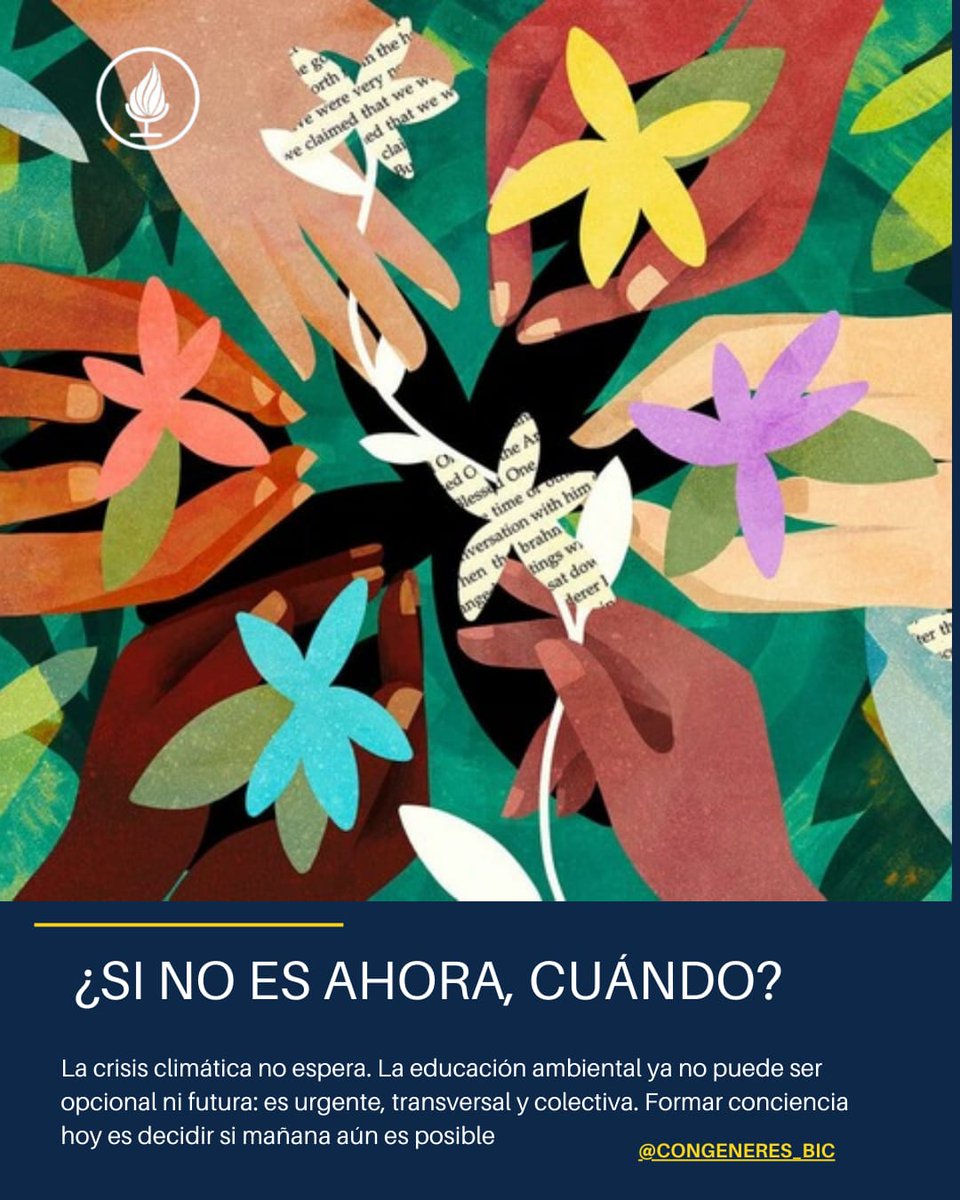 🌱 Saludo Congéneres

En Congéneres seguimos abriendo conversaciones,
Te invitamos a leer este artículo escrito por Matías Schuttenberg, una reflexió necesaria sobre crisis climática, tecnología, educación, ciencia .
👉 Lee el artículo completo aquí:
🔗 congeneresbic.com/si-no-es-ahora…