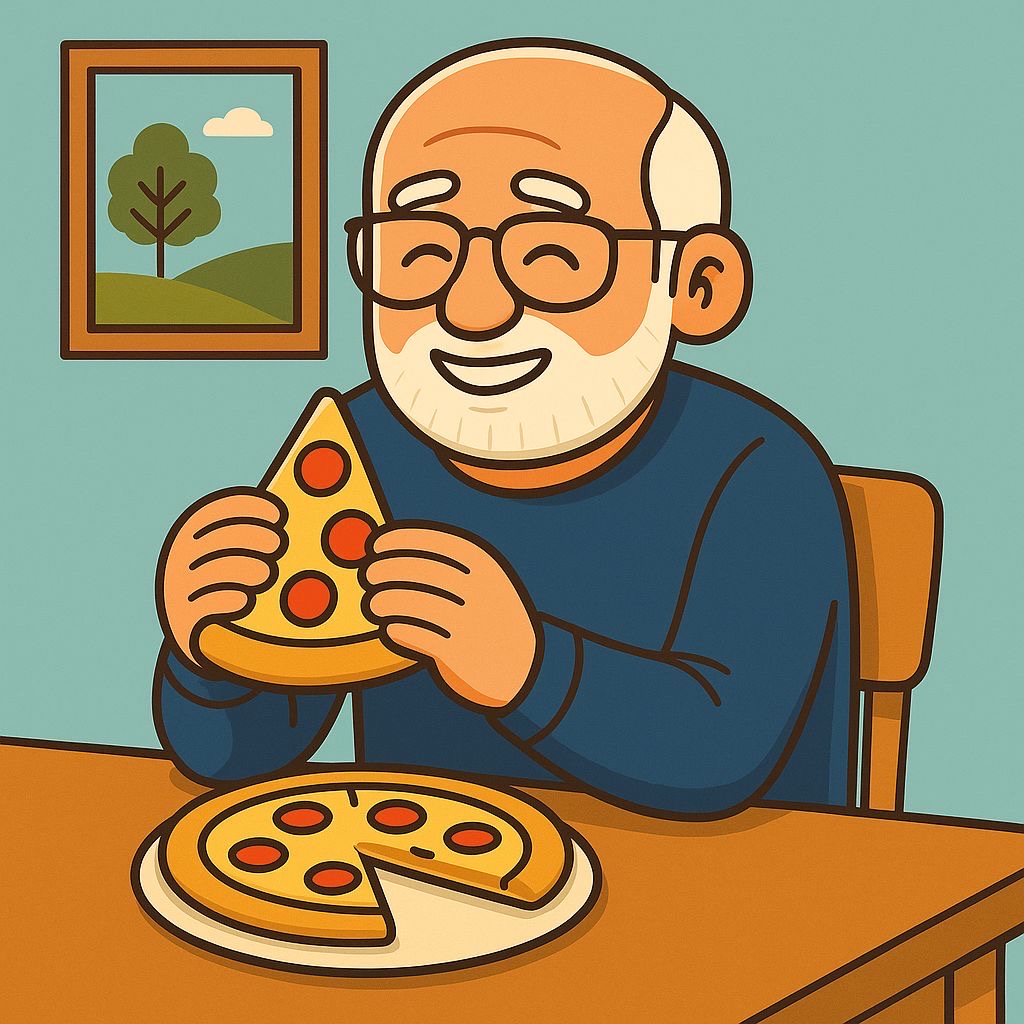 Monday blues don’t last forever.
Plan one small thing to look forward to.
Even pizza counts.
What’s your plan?