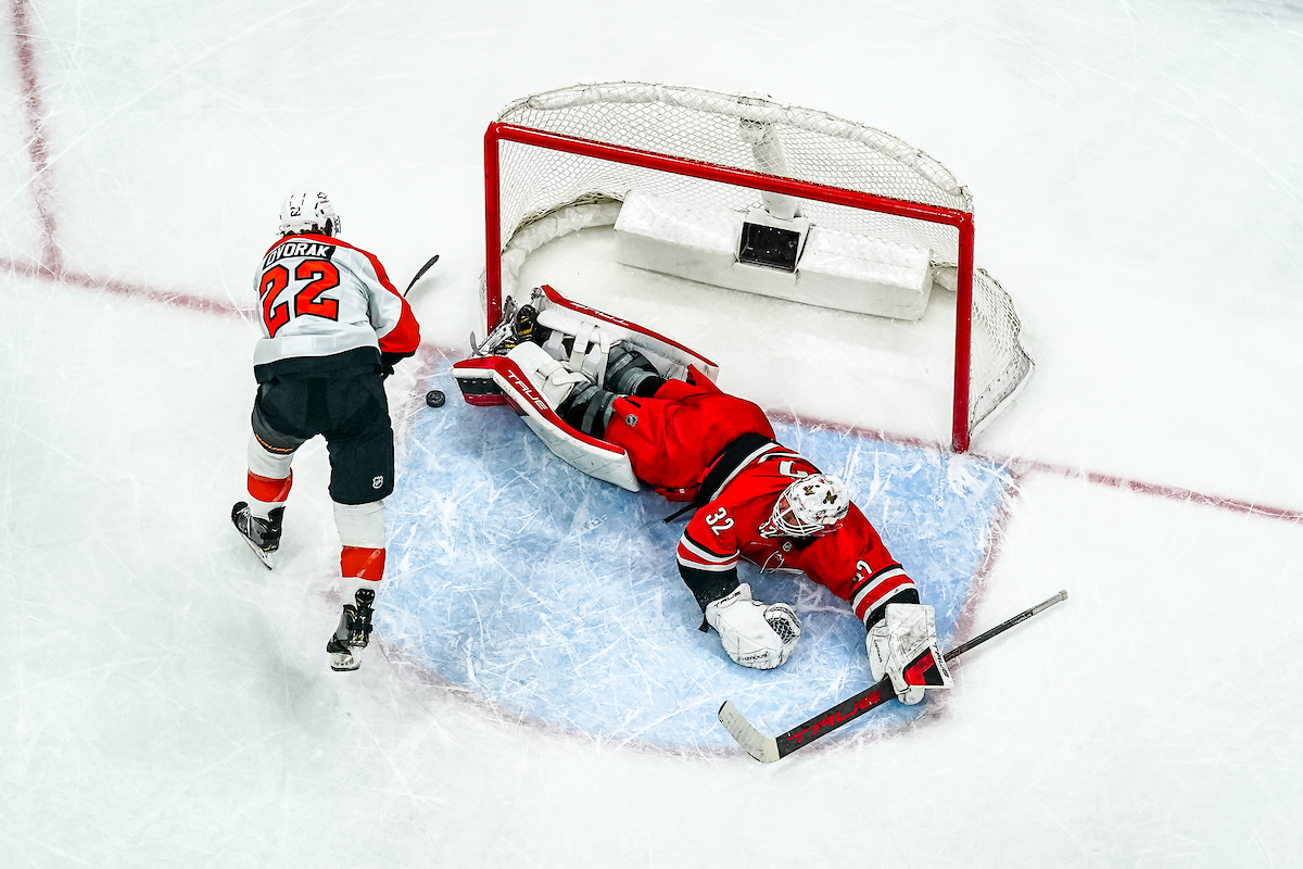 Per NHL Stats, this marks the first time in #Canes history that the team has won three straight games via shootout. 🔥