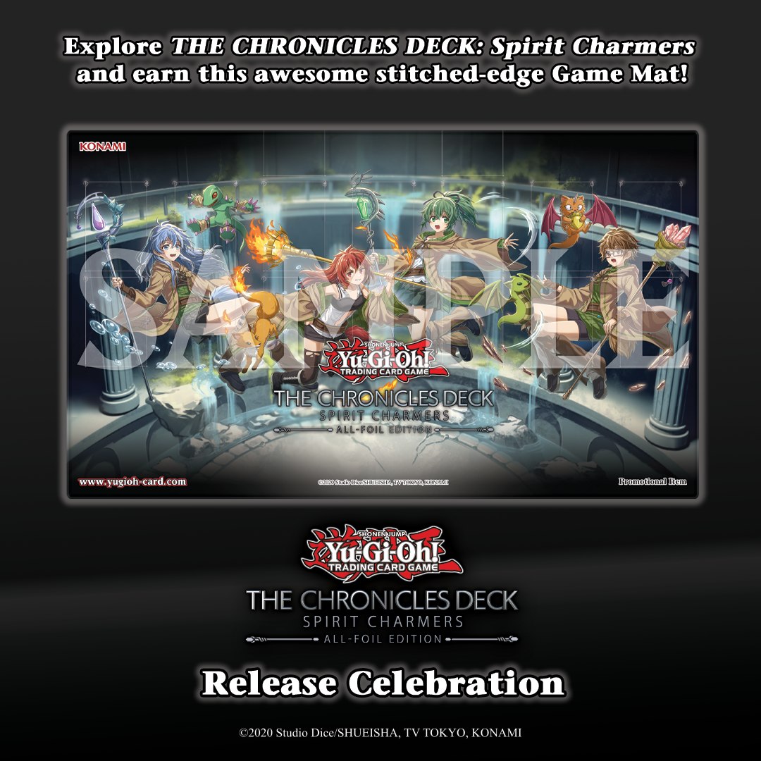 YuGiOh_TCG_SP's tweet photo. El Evento de Celebración de Lanzamiento de EL DECK DE LAS CRÓNICAS: Encantadoras de Espíritus (Edición Completamente Foil) se llevará cabo del 21 de enero al 22 de febrero de 2026 en América del Norte y Latina. https://t.co/VHwgSuD7a6