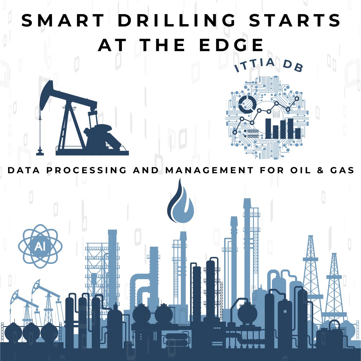 ittiadb's tweet photo. The ITTIA DB Platform + AI enablement turns modern drilling for oil &amp; gas devices data into real-time edge intelligence by capturing &amp; structuring sensor data.

https://t.co/gLgFr0lAEy
#EdgeData #EdgeComputing #OilAndGasTech #EnergyTechnology #DigitalOilfield #SmartDrilling #IIoT https://t.co/ZTyfi2tznF