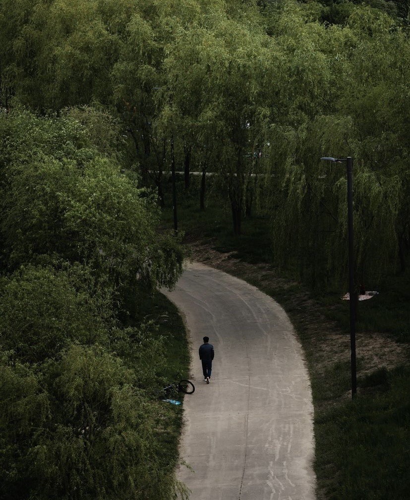 “ağlayamazsın, ama uzun uzun yürürsün.”