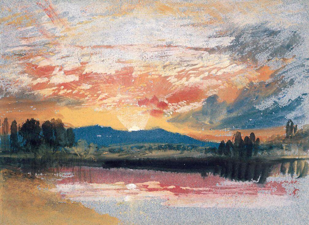 impression_ists's tweet photo. Sunset by Turner https://t.co/4DvpBMWiku