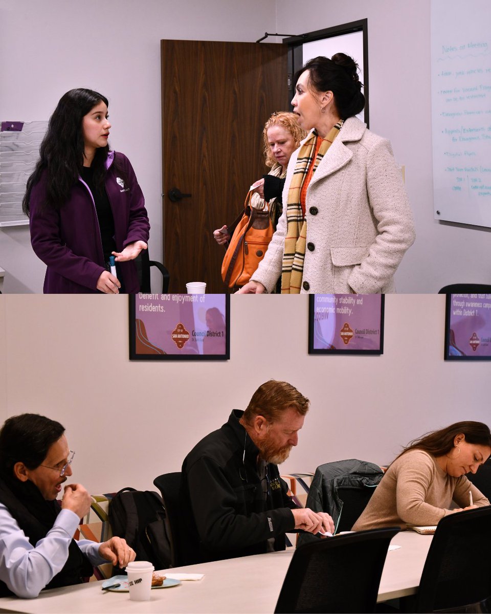 Thank you to our neighborhood association leaders for joining our first quarterly meet up to discuss issues in our community! We had a great conversation about code compliance and vacant buildings, and how we track and respond to cases. We’d love suggestions for future topics! 💜