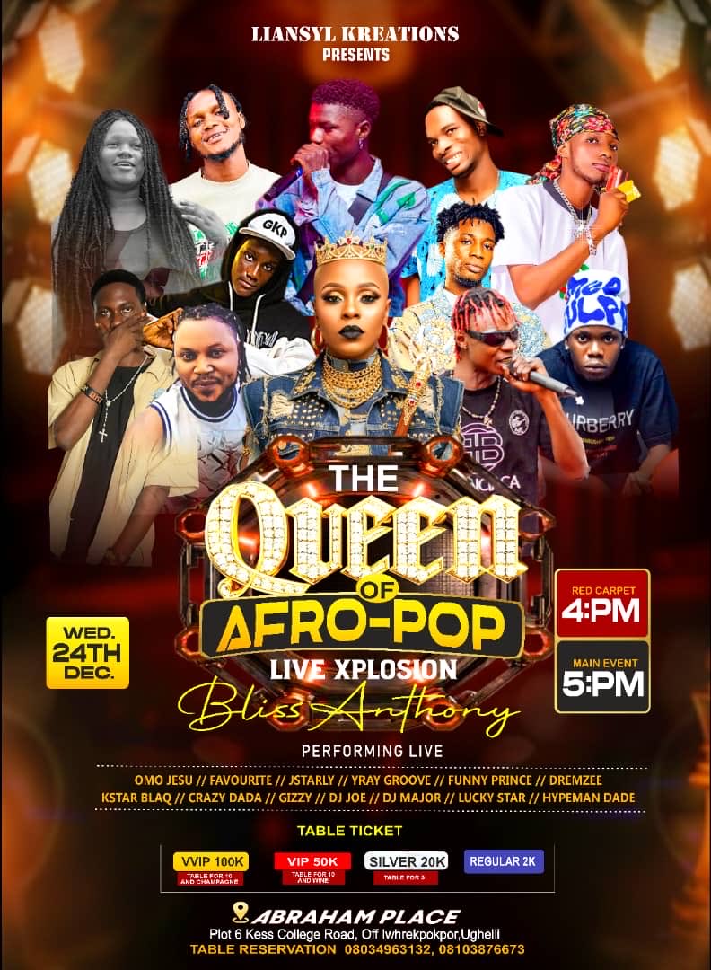 Danifwesh3's tweet photo. Get your tickets it happening again this month at Abraham place ughelli delta state plots 6 kess college road off Iwerekpokpor #fypシ゚viralシ #globalmusic #deltastate https://t.co/9643yGatme