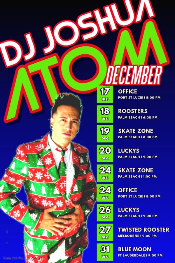 dj joshua atom (@djjoshuaatom) on Twitter photo 