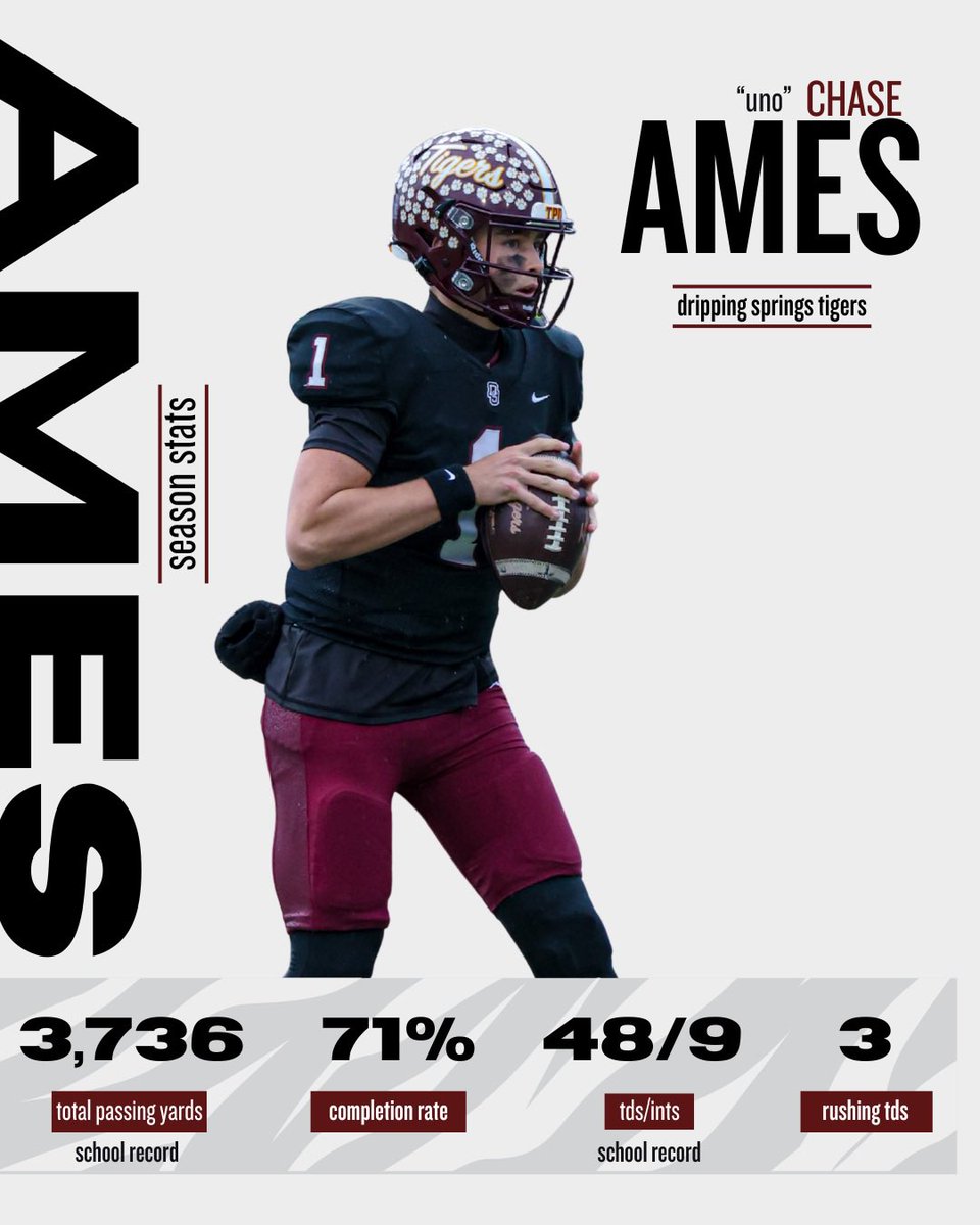 Chase Ames 2027 QB tweet media