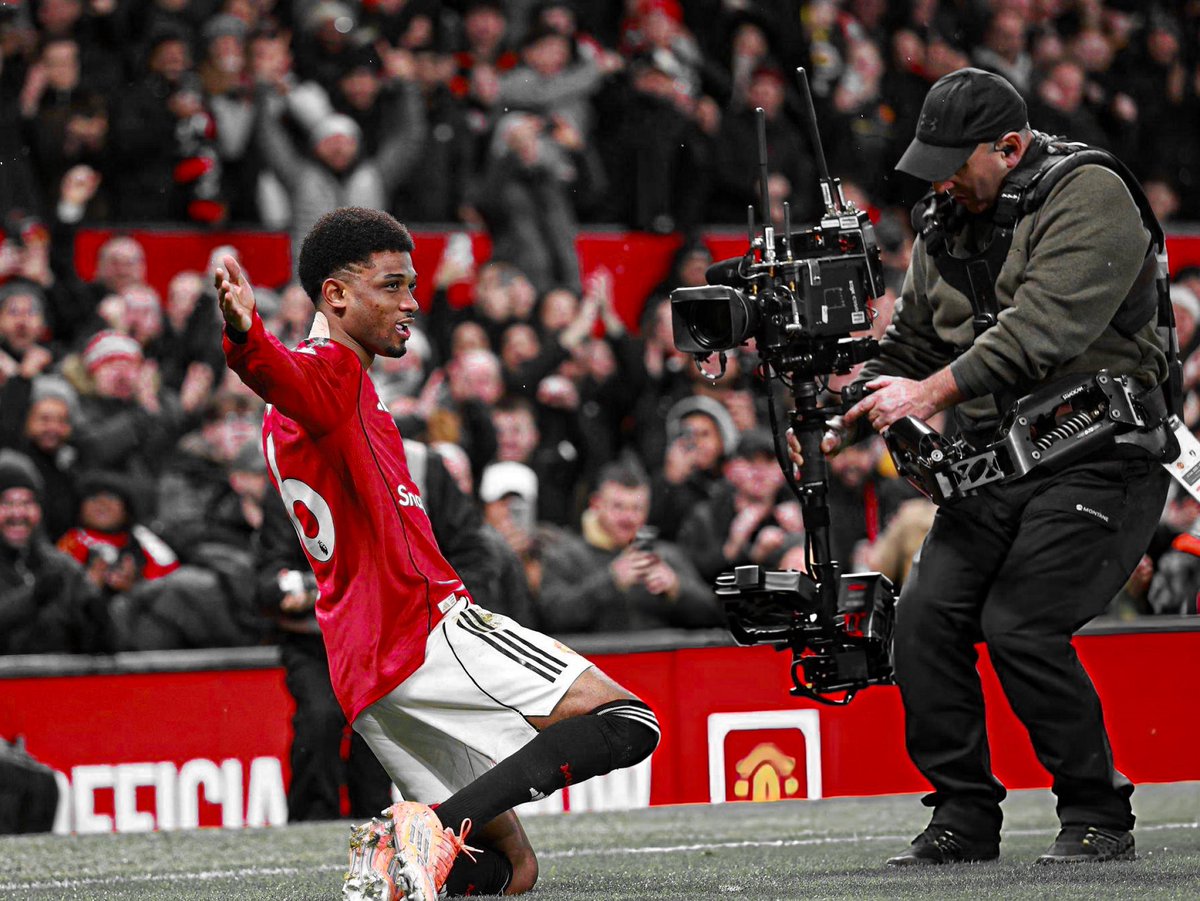 utdsal's tweet image. Amad Diallo vs Bournemouth | 4K