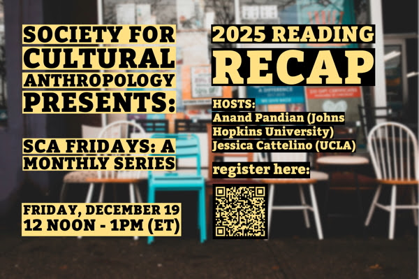 Society for Cultural Anthropology tweet media