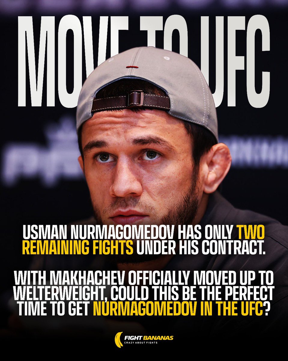 FightBananas's tweet image. Will Usman Nurmagomedov head to the UFC 🤔