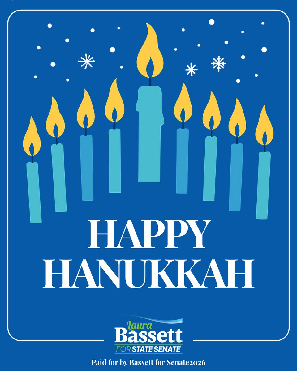 As menorahs are lit this Hanukkah, we are reminded of the power of even the smallest light. In recent years, Jewish communities have faced intolerance and fear. I stand with my Jewish neighbors and wish everyone a Hanukkah filled with light and hope. Chag Sameach!