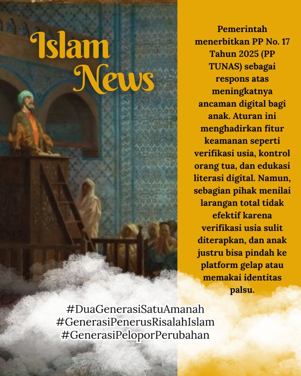 smariah03_'s tweet photo. #DuaGenerasiSatuAmanah
#GenerasiPenerusRisalahIslam
#GenerasiPeloporPerubahan https://t.co/wTYRAn0oWL