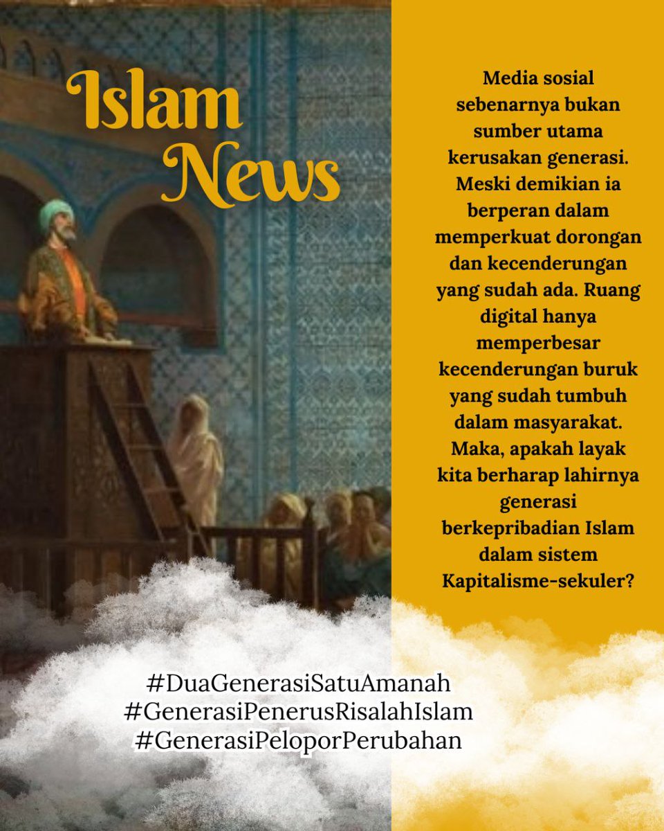 smariah03_'s tweet photo. #DuaGenerasiSatuAmanah
#GenerasiPenerusRisalahIslam
#GenerasiPeloporPerubahan https://t.co/wTYRAn0oWL
