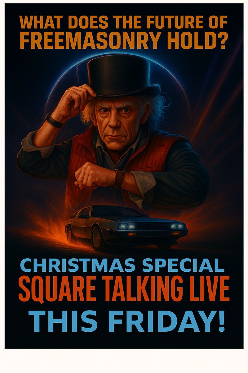 🎄 Christmas Special – Square Talking 🎄

🎙️ Live, festive, and forward-looking.
⏳ Out this Friday — where could Freemasonry be in 30 years?
💡 Bold ideas, honest talk, real energy.

Don’t miss it.

#SquareTalking #Freemasons #CheshireFreemasons