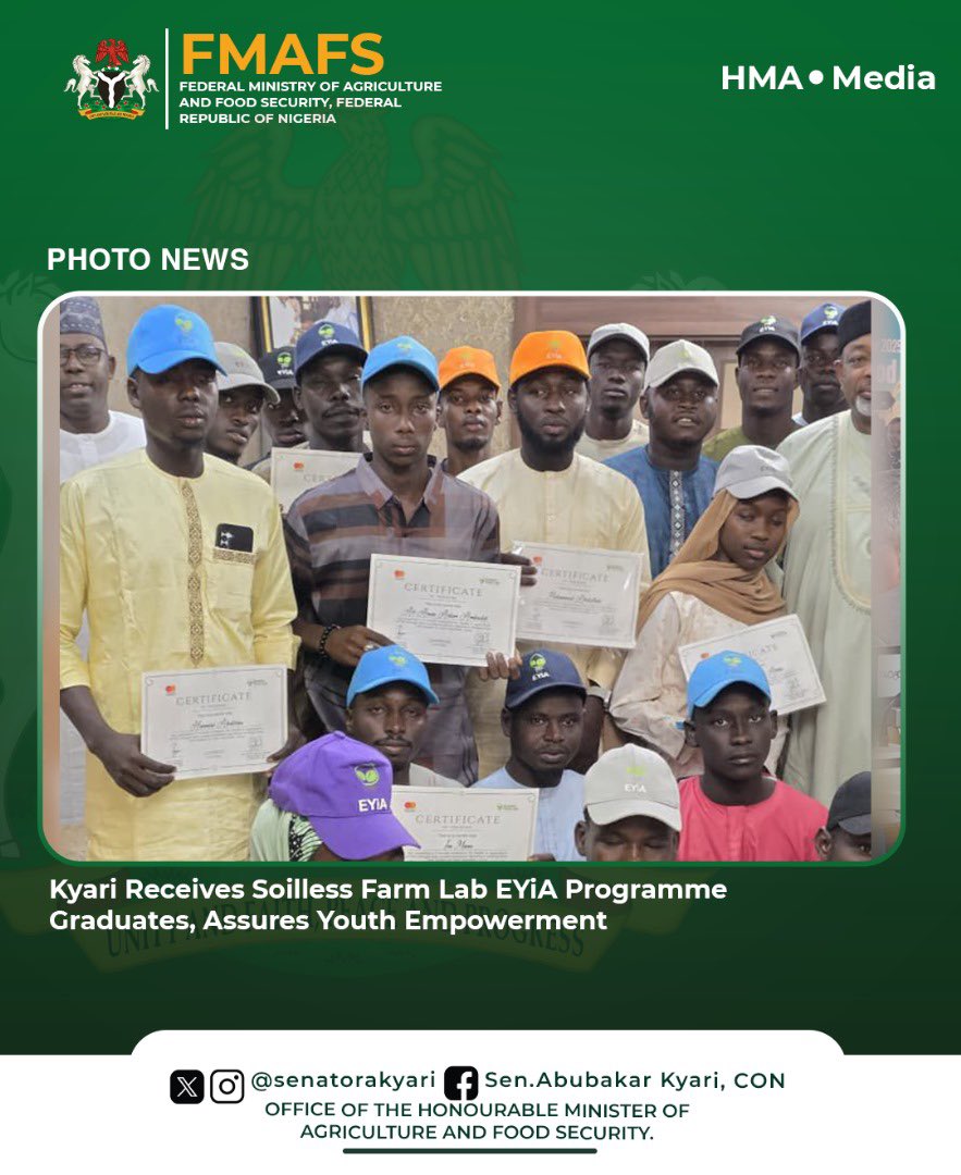Sen. Abubakar Kyari, CON tweet media