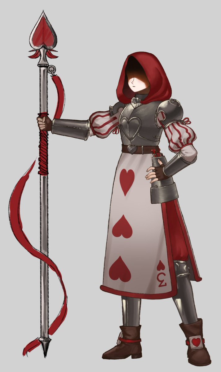 Designs for the Knights of Hearts!