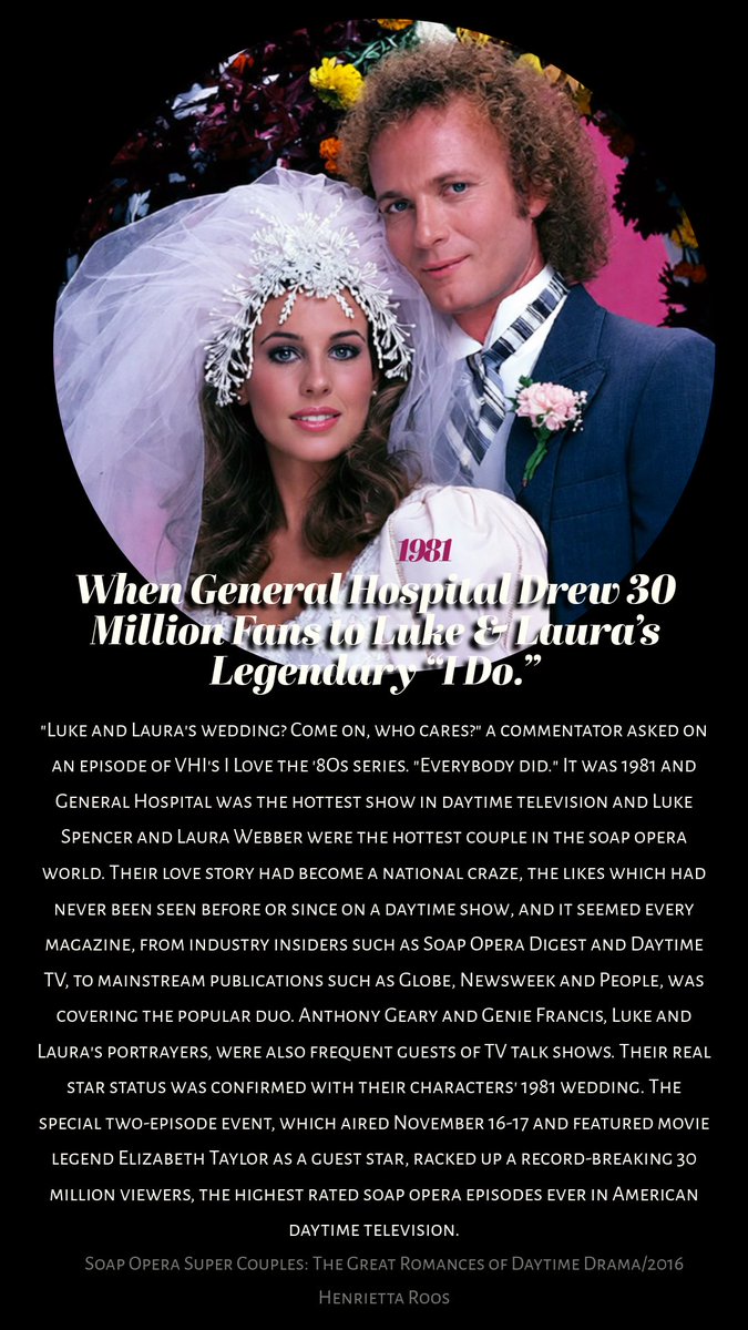 daysdaily_'s tweet image. Back when a soap opera wedding made history. Not 3 million. 30 MILLION. 

Iconic. Groundbreaking. Never repeated. 

📺✨

#SoapTwitter #GH #GeneralHospital #BoldandBeautiful #YR #YoungandRestless #dool #DAYS #DaysofOurLives #BeyondTheGates #BTG