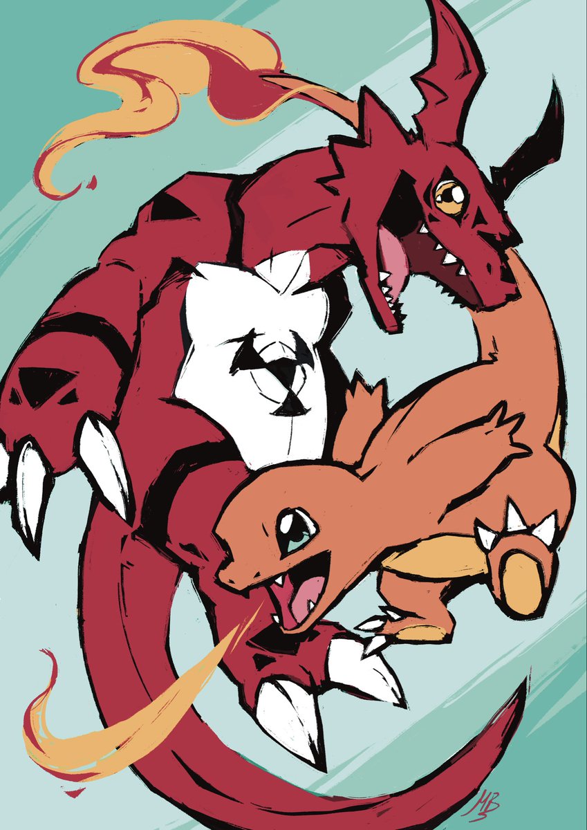 monica_bares's tweet image. Cool lizard monsters