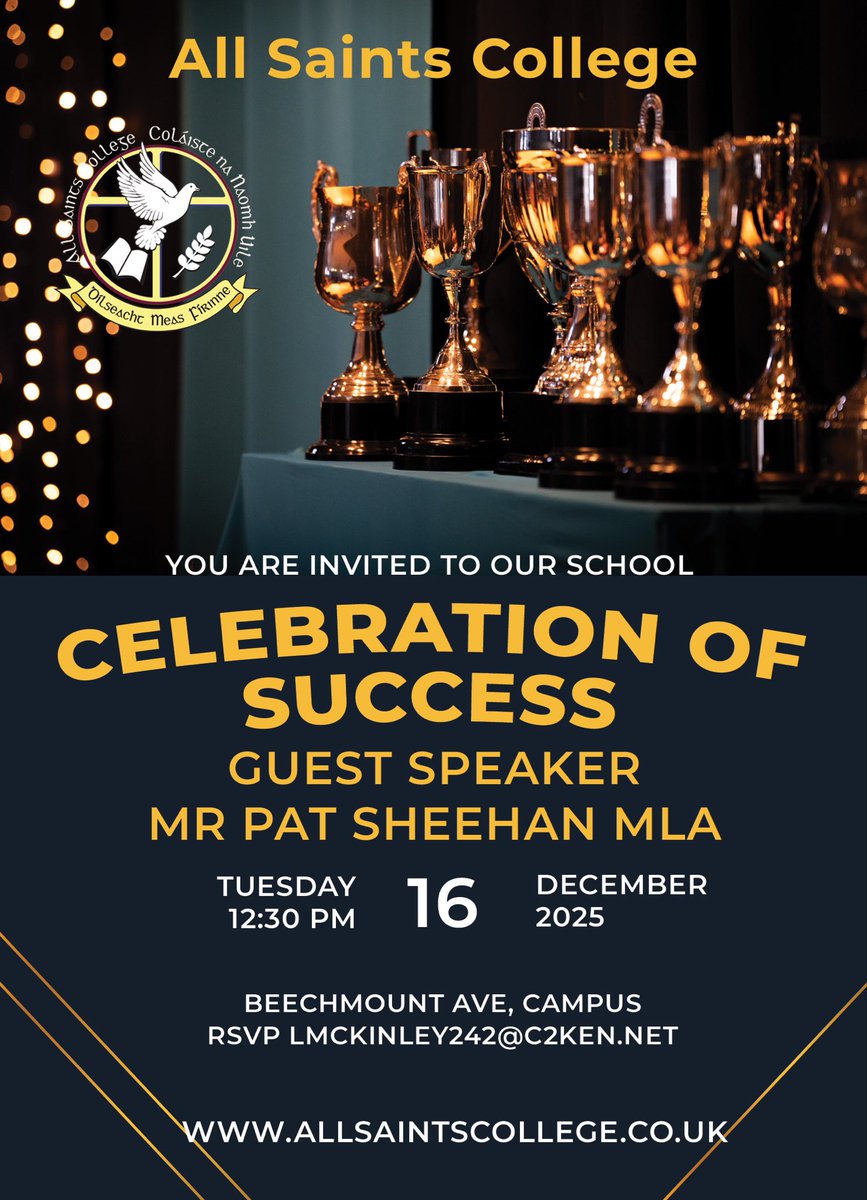 We are looking forward to welcoming you to our Annual Prize Day tomorrow 🏆🏆