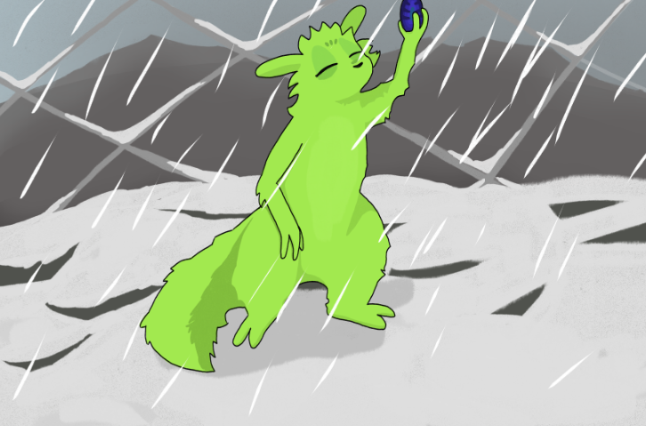 guanacito's tweet photo. Saint #rainworld #rainworldfanart https://t.co/uPpFrLwtvq
