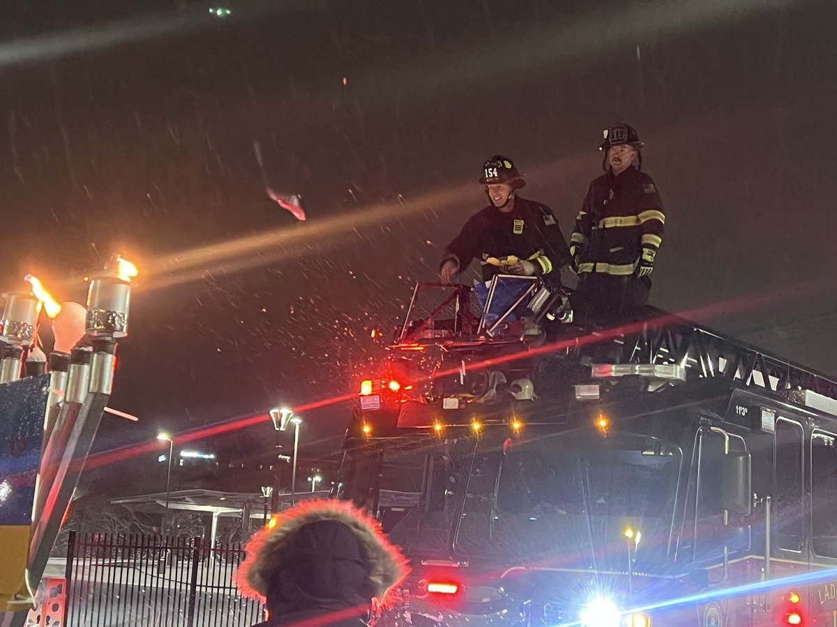 We were excited to celebrate the first night of Hanukkah with our community at yesterday’s menorah lighting. Even with the snowflakes falling, it was a wonderful evening filled with light and togetherness.