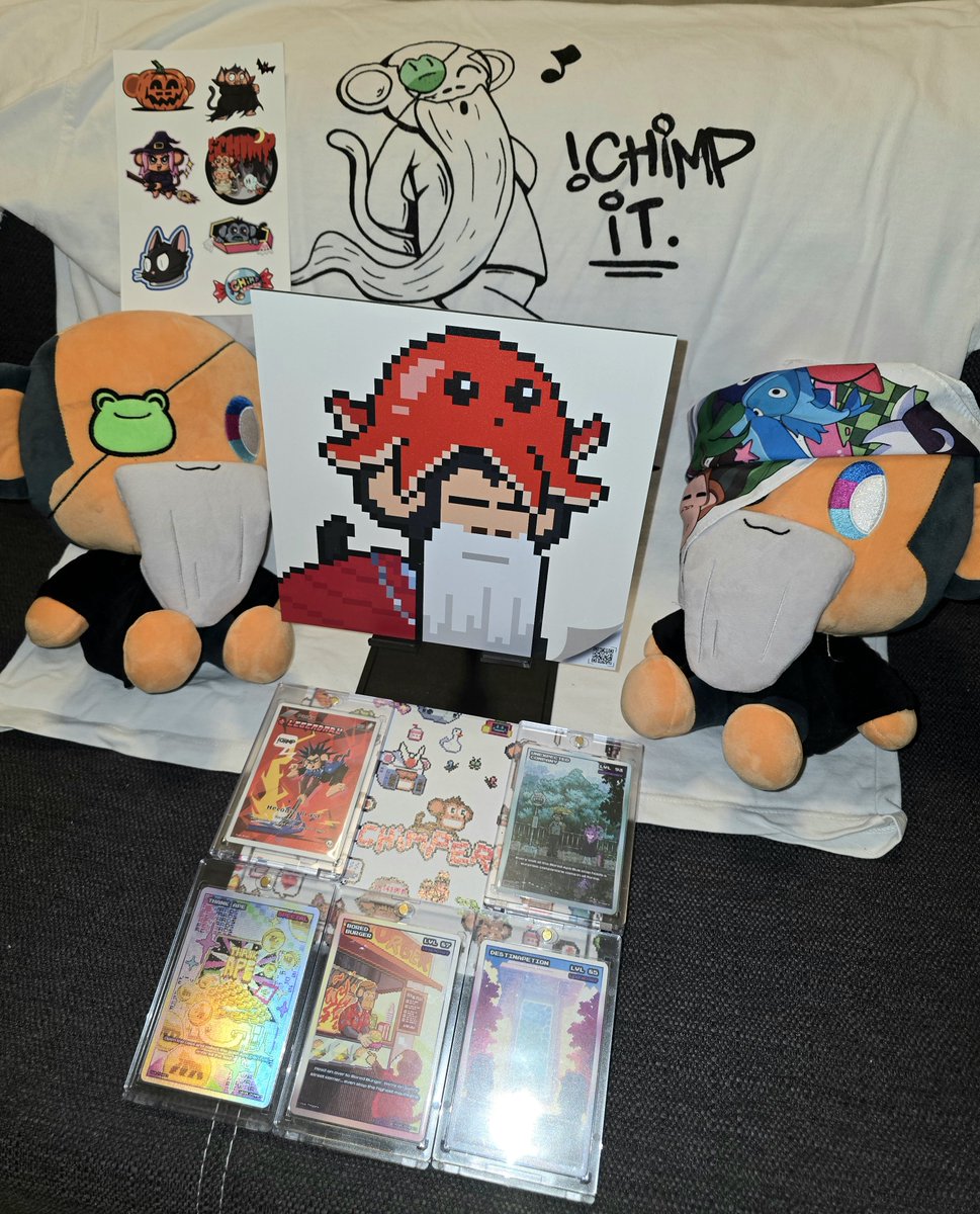 2chimp_eth's tweet image. Why is it so vital for @ChimpersHQ to exist beyond the screen? Because "Real Products" create real connections! 🌍✨

I’m incredibly proud of my collection so far – but the ultimate proof is seeing my kids absolutely love their Master Chimpo plush. ❤️🐵

That’s what happens when…