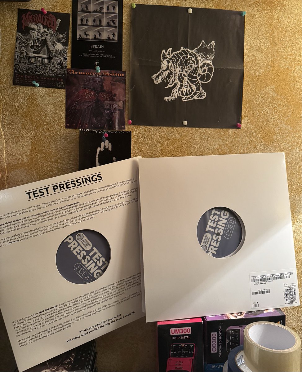 StarrCadeMusic's tweet photo. Leftovers of ALS (for starrcade) go up this Friday, 12/19. In hand this month or mid next, and all copies begin shipping as soon as i can (aka next month and hopefully throughout early next year and not longer)

2 extra test presses will go up next year at some point :) https://t.co/JVgAqt0hry