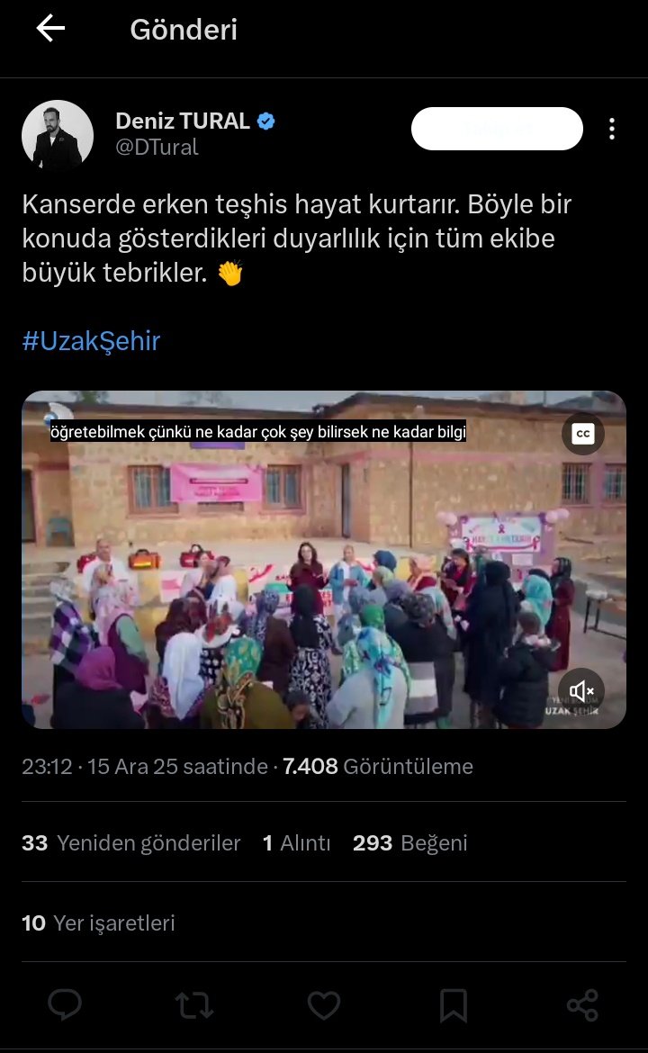 Kuzen evliliğine destek çık, kayninla evlen , kaynının birlikte olduğu kadını ve çocuğunun ölümüne sebep ol sonra gel doktorculuk oyna.Sonra birileri gelsin böyle destek olsun.Ya gerçekten akıl tutulması dedikleri şeyler ve kişiler tam olarak böyle oluyor #UzakŞehir iğrençsin 🤮
