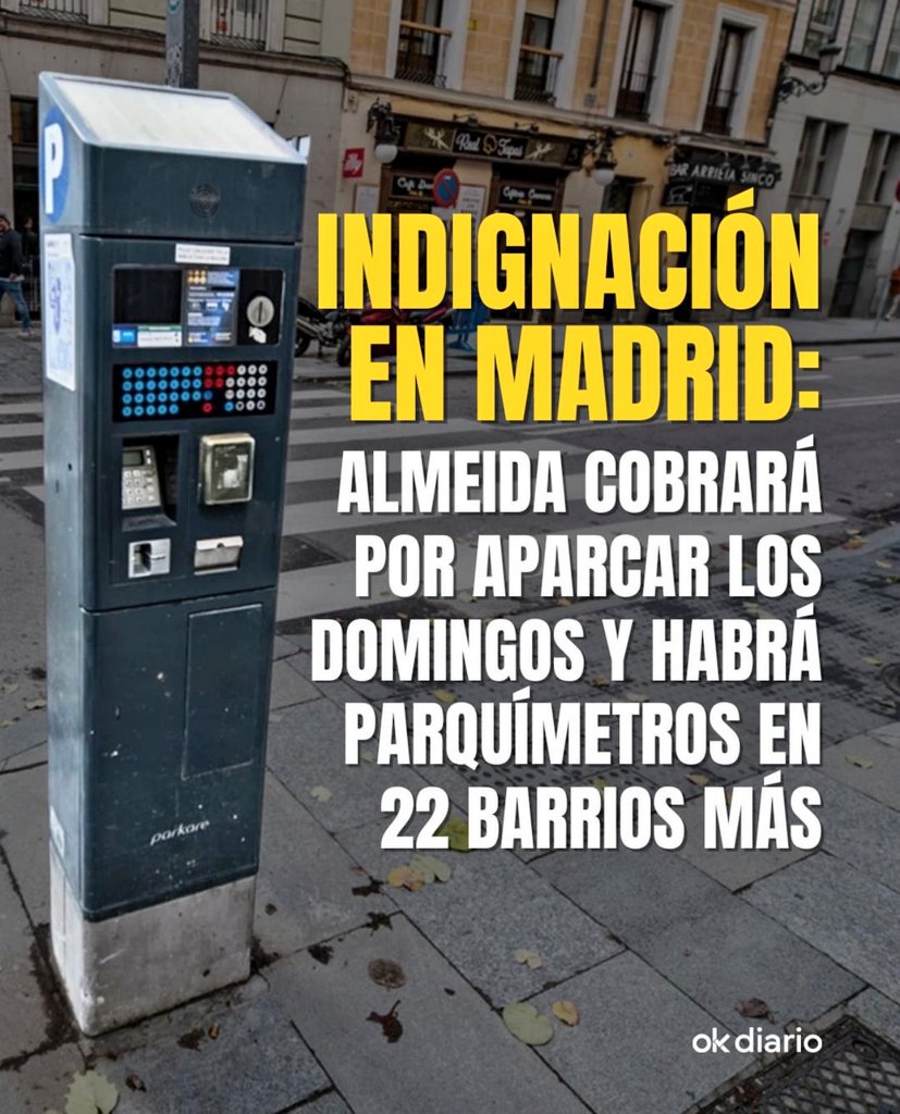 Esperemos que los madrileños no tengan la memoria tan corta como la palabra de Almeida.