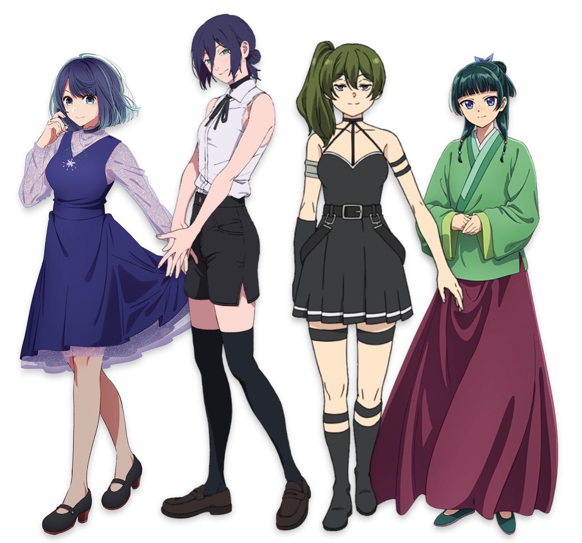 NaiTUbot's tweet image. 女オタク自認欲張りカルテットほんと好き。男オタク版はどんなメンツになるんだろうか？