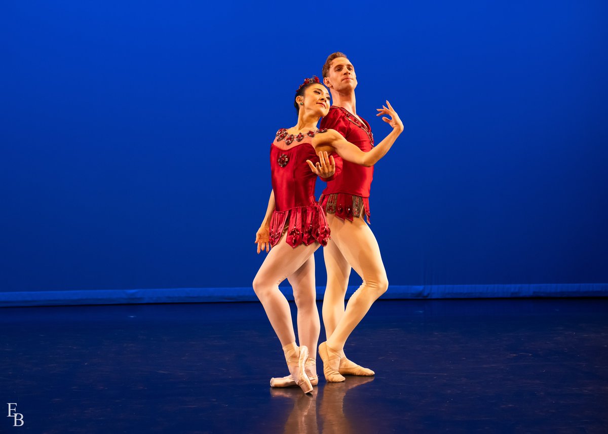 EllisonBallet's tweet image. Photo highlights from Ellison Ballet's 20th Anniversary Performances!

Photos (c) Kyle Froman: EB graduate Michael Paradiso and guest artist Risa Mochizuki in the Rubies Pas de Deux from George Balanchine’s JEWELS; Choreography by George Balanchine © The George Balanchine Trust