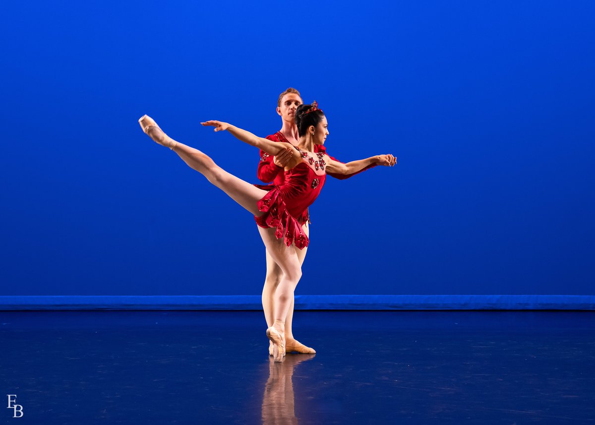 EllisonBallet's tweet image. Photo highlights from Ellison Ballet's 20th Anniversary Performances!

Photos (c) Kyle Froman: EB graduate Michael Paradiso and guest artist Risa Mochizuki in the Rubies Pas de Deux from George Balanchine’s JEWELS; Choreography by George Balanchine © The George Balanchine Trust