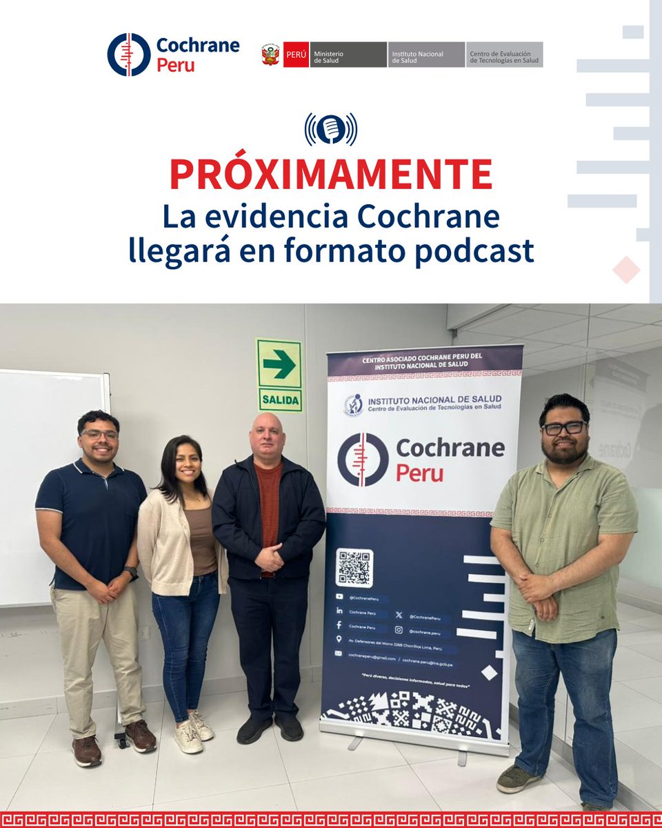 Cochrane Perú tweet media