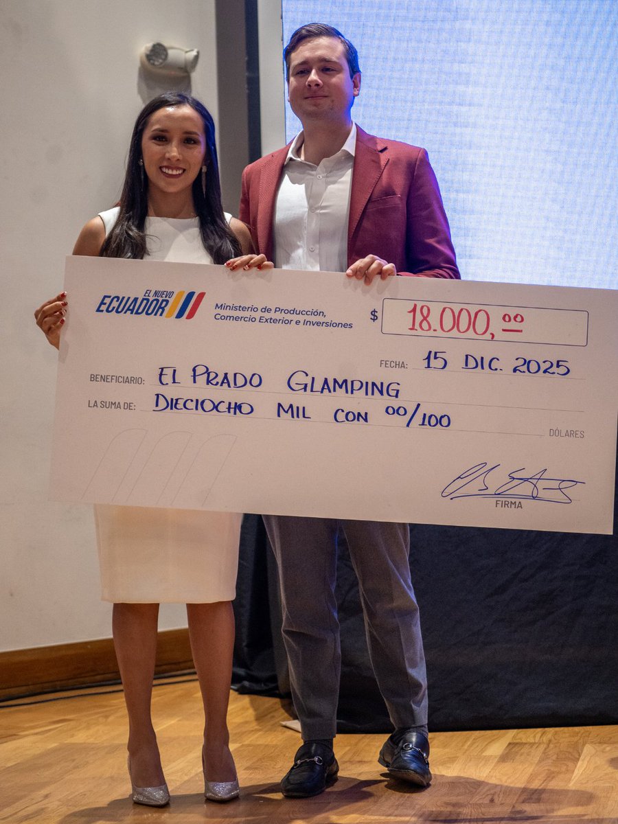 TurismoEc's tweet photo. Cuatro emprendimientos turísticos del país fueron reconocidos con USD 74.000 en capital semilla no reembolsable, en el marco del programa Emprende Turismo 2025. https://t.co/T2cKwvqsK7