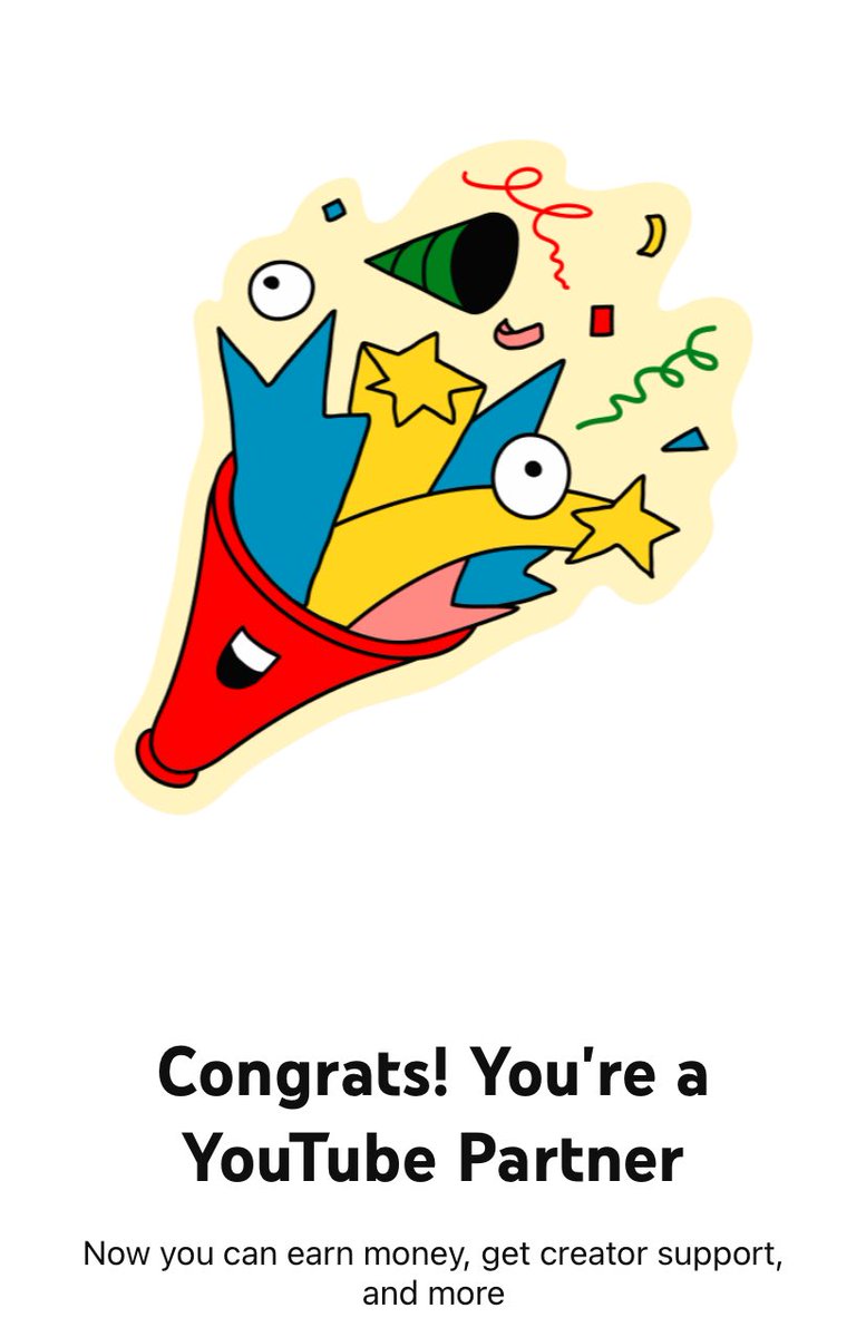 YouTube partner baby! just wanted to say thanks to everyone that support me 🙏